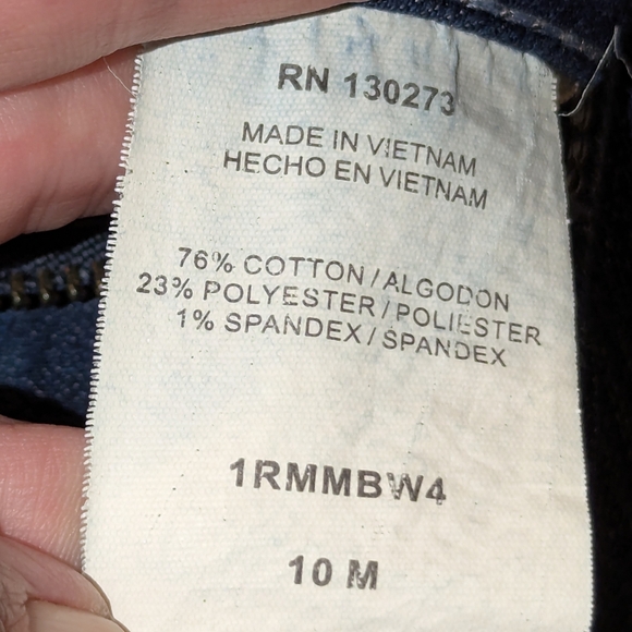 Riders by Lee Blue Classic Bermuda Shorts - Picture 6 of 8